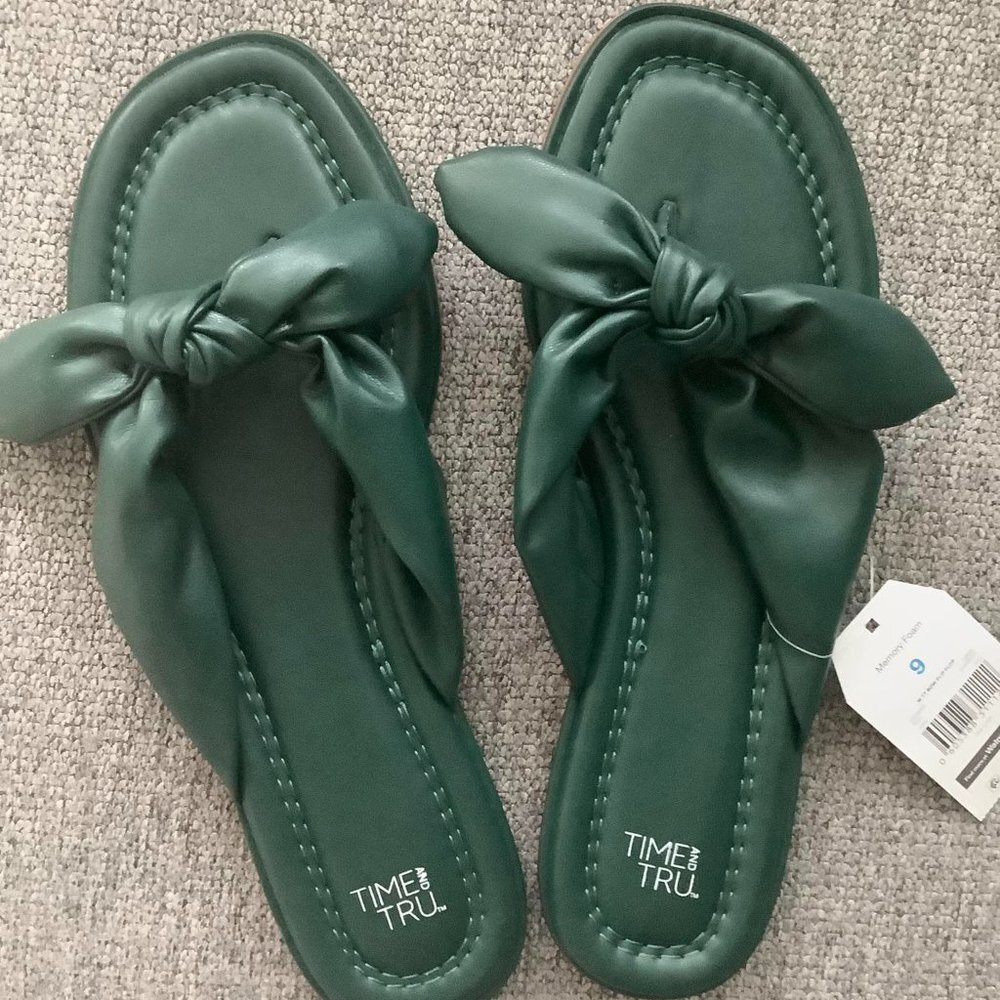 Sandals Womens Size 9 Green True to Size